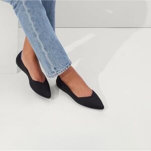 Rothy’s The Point Flat in Black sz9